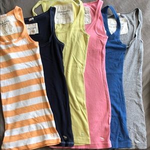 Abercrombie Tanks Bundles - All 6